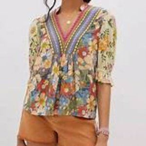 Anthropologie Bl-nk Stephanie Top